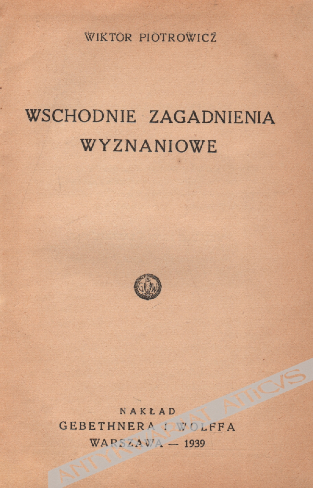 Wschodnie zagadnienia wyznaniowe