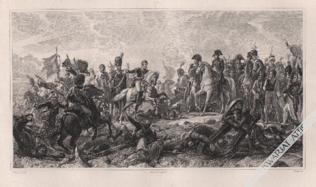 [rycina, ok. 1850] [Bitwa pod Austerlitz] Bataille d'Austerlitz 2 Decembre 1805