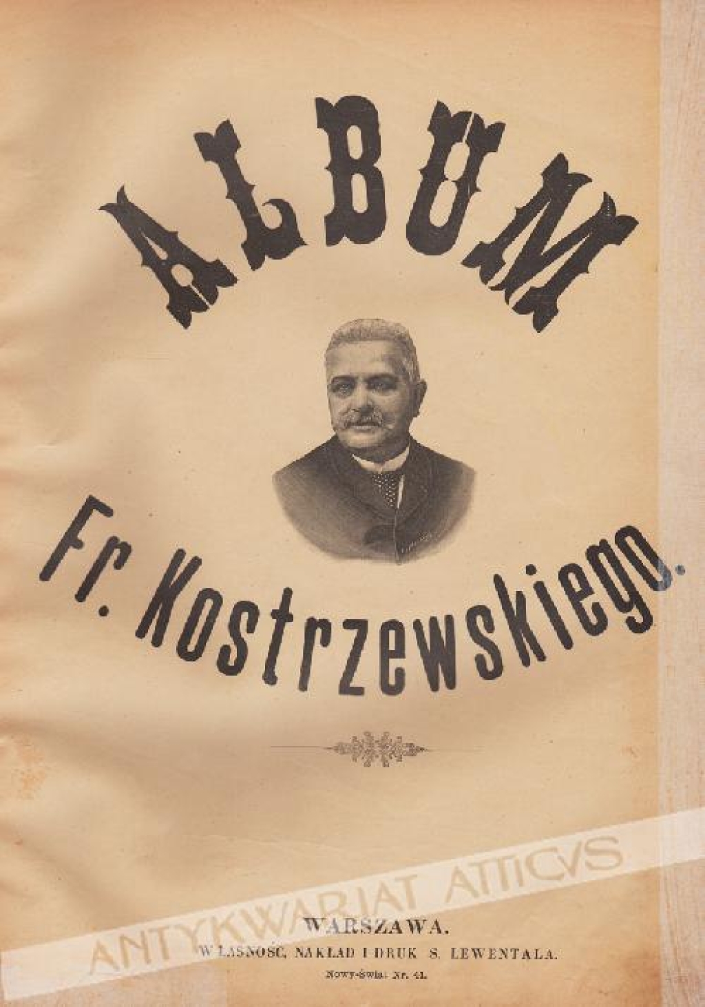 Album Fr. Kostrzewskiego [album drzeworytów]