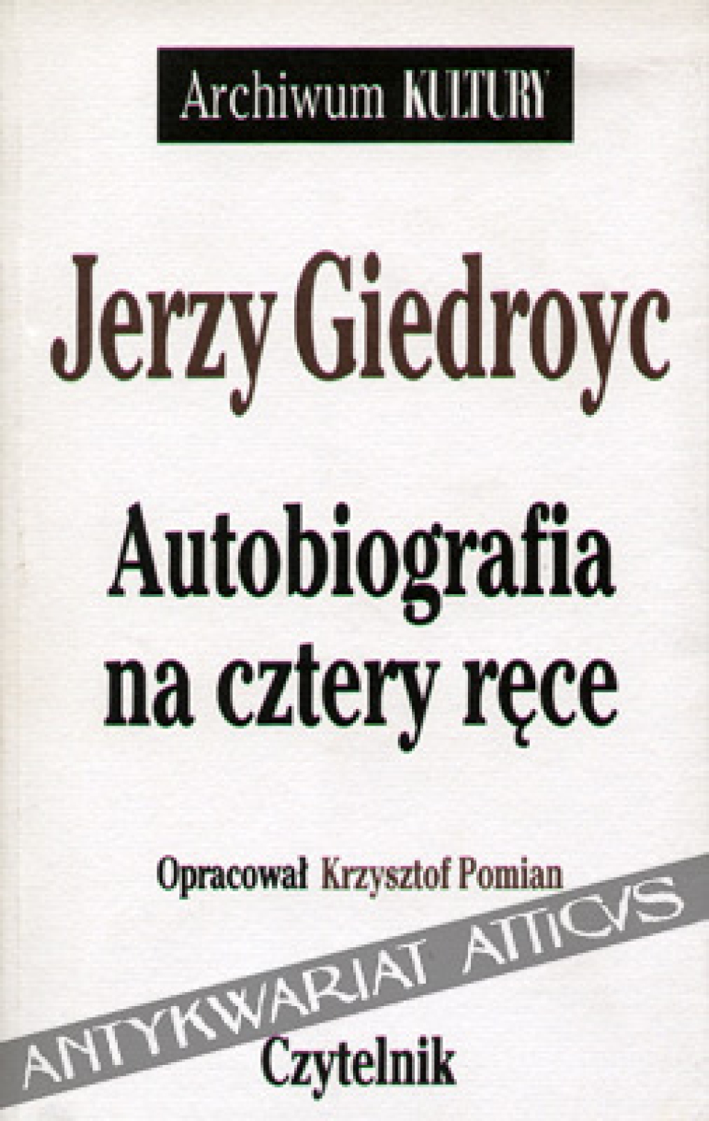 Autobiografia na cztery ręce