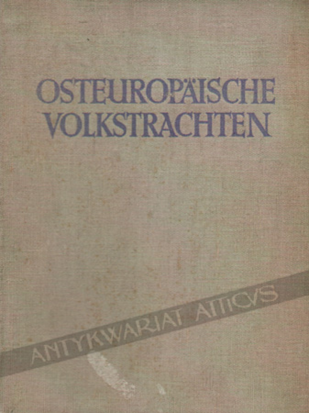 Osteuropaische Volkstrachten