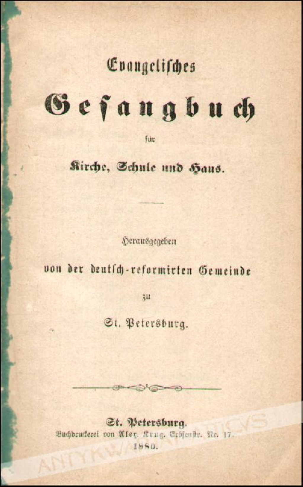Evangelisches Gesangbuch für Kirche, Schule und Haus