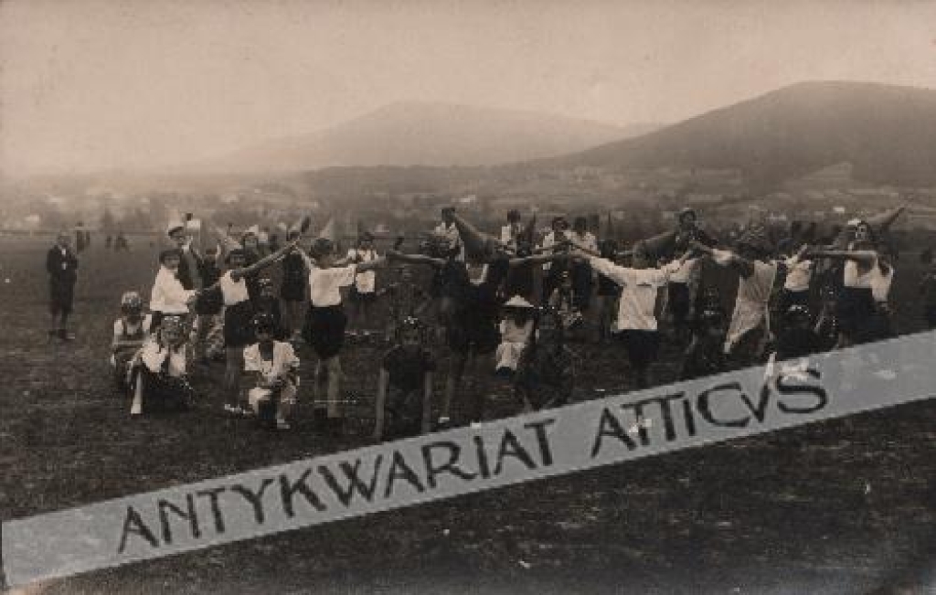 [fotografia na papierze pocztówkowym, 1934 r.] Błonia