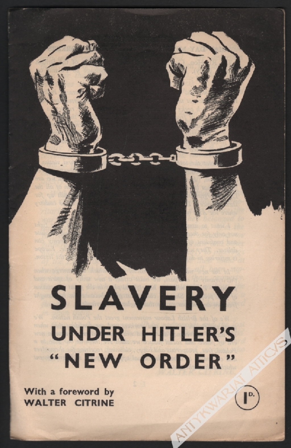 Slavery under Hitler's "new order"