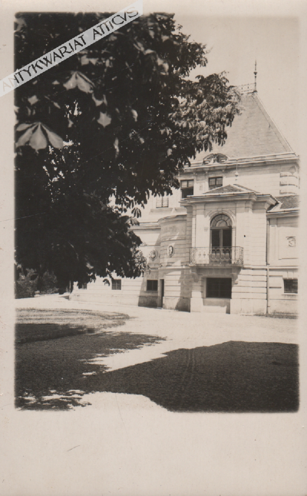 [fotografia na papierze pocztówkowym, lata 1930-te] Pałac. Rozdół n/Dn.
