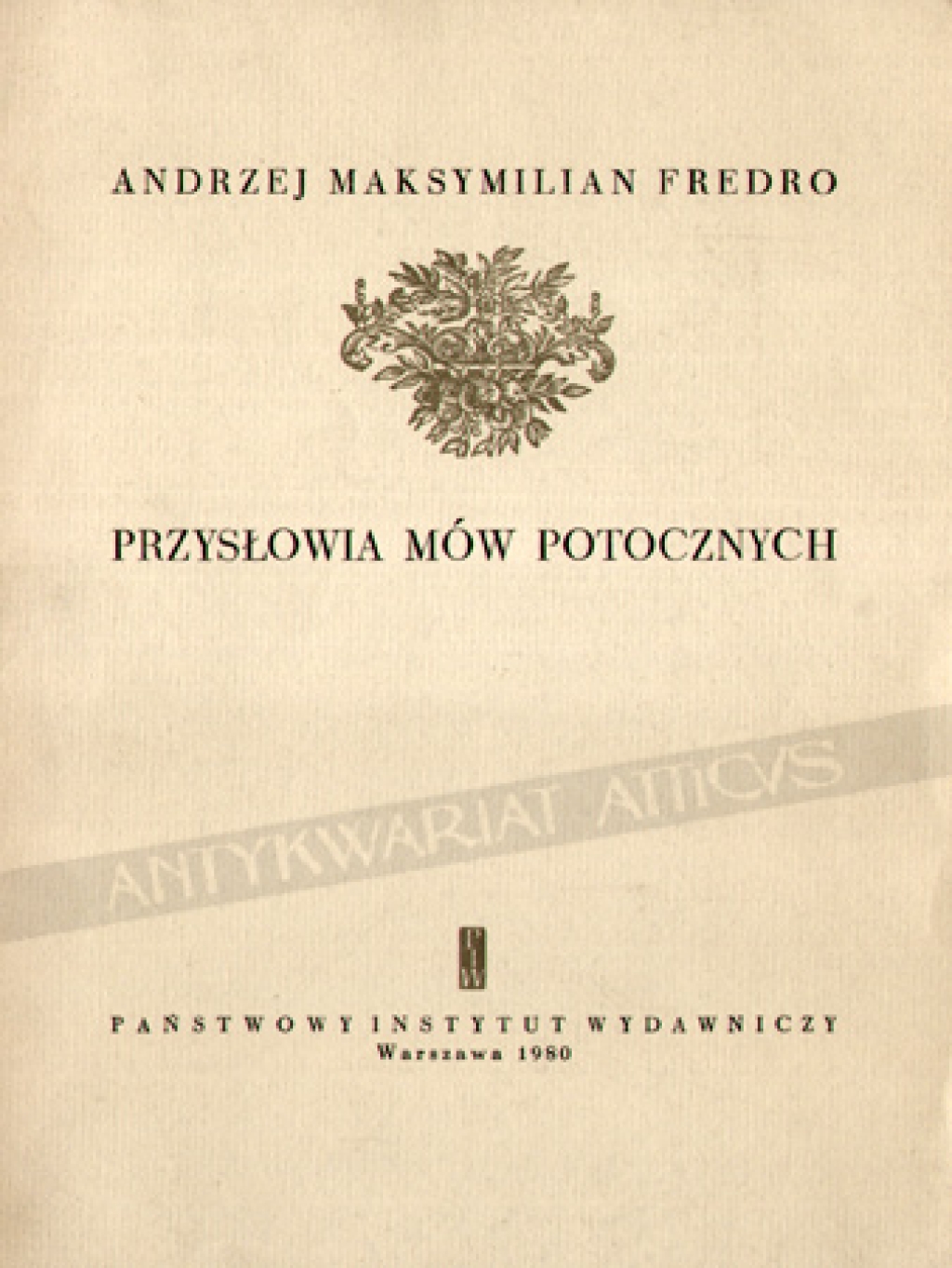 Przysłowia mów potocznych