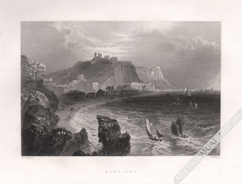 [rycina, ok. 1840] Hastings