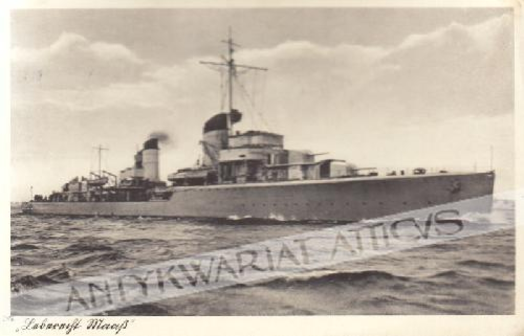 [pocztówka, ok. 1935] Schlachtschiff "Scharnhorst" [Pancernik "Scharnhorst"]