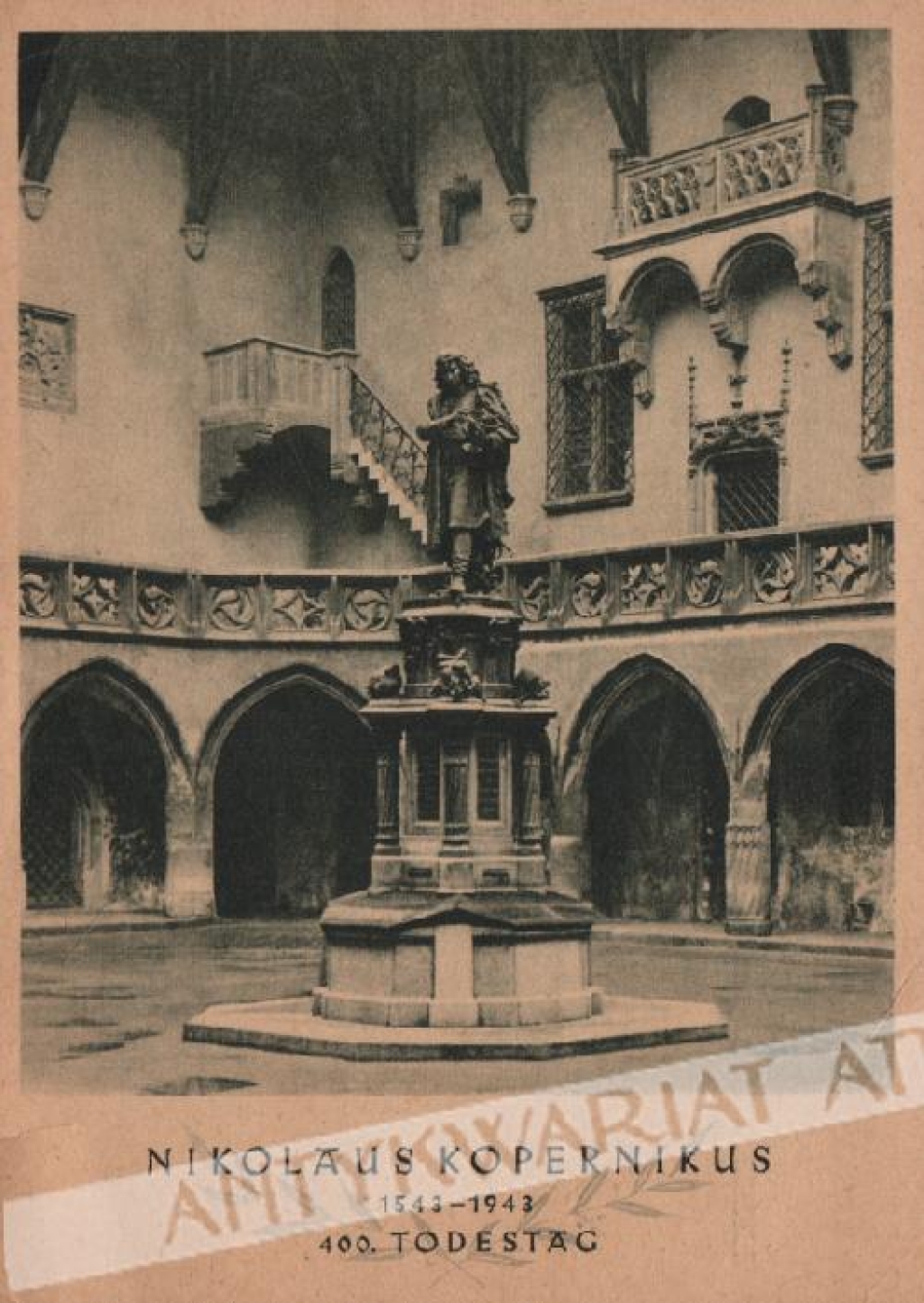 [pocztówka, 1943 r.] Nikolaus Kopernikus 1543-1943. 400. Todestag