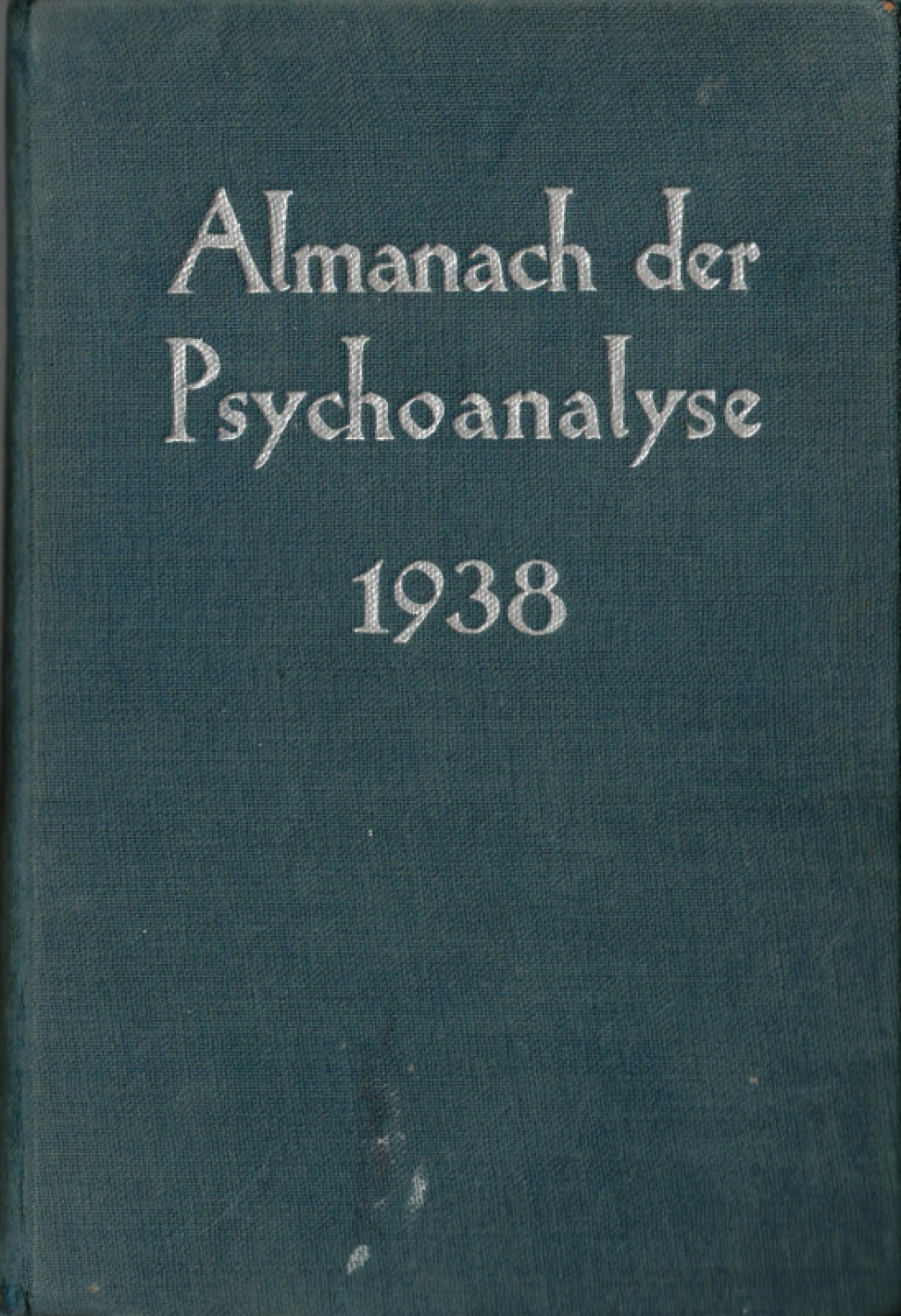 Almanach der Psychoanalyse 1938