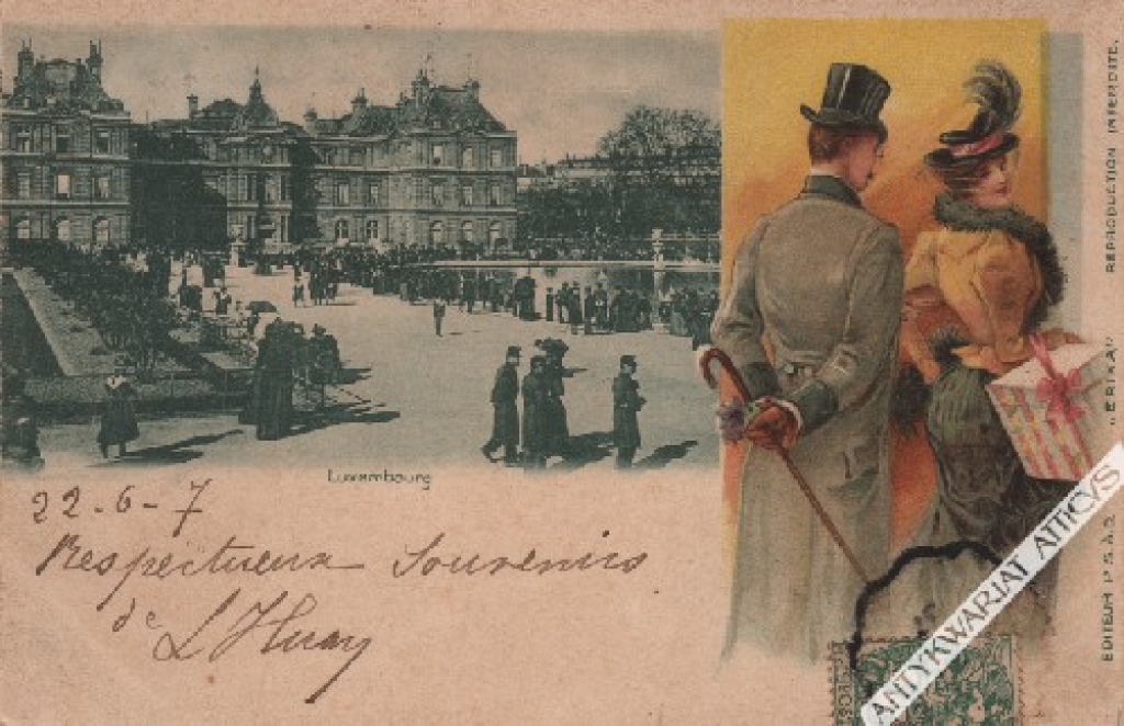 [pocztówka, ok. 1906] Luxembourg