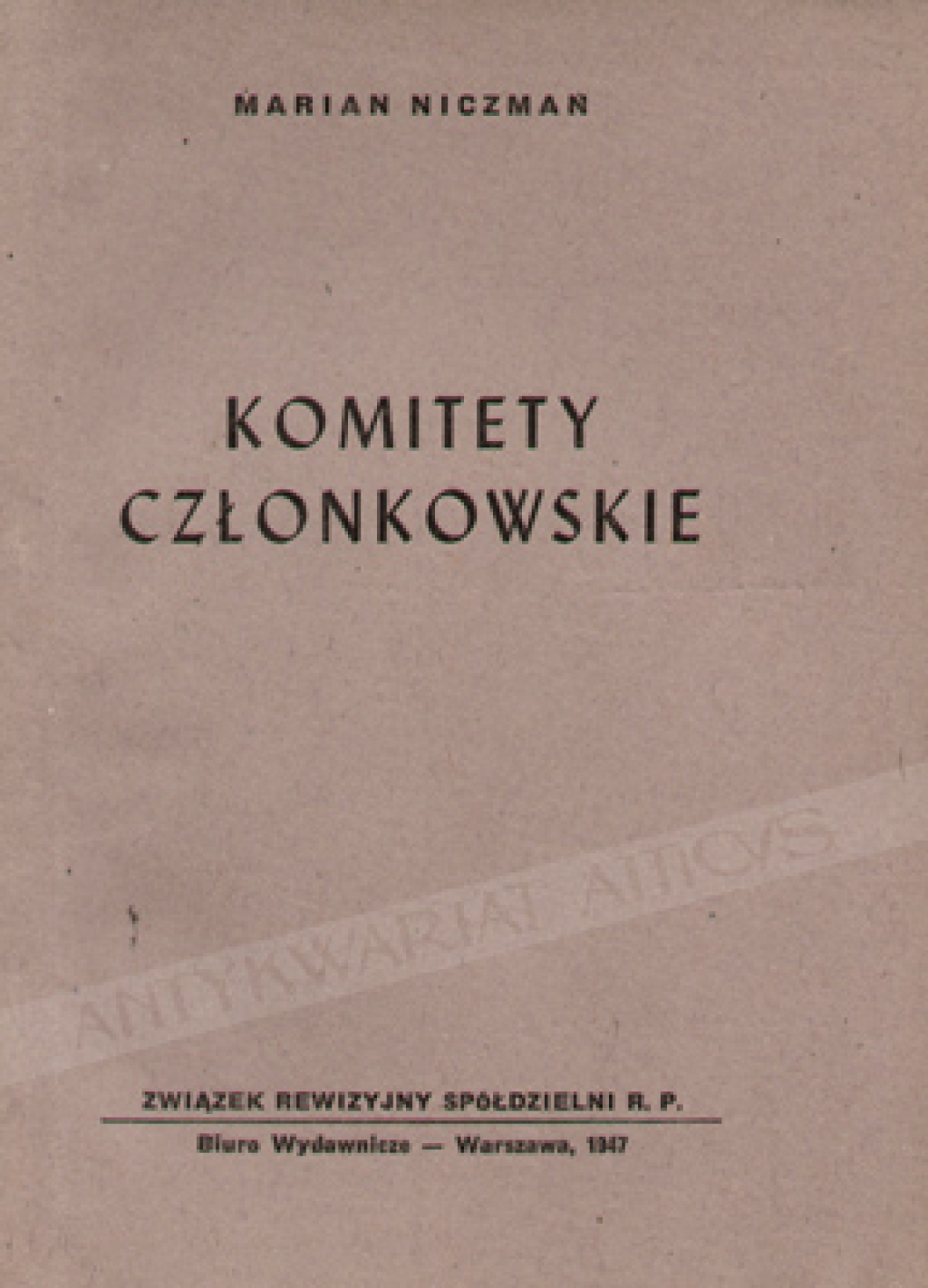 Komitety członkowskie