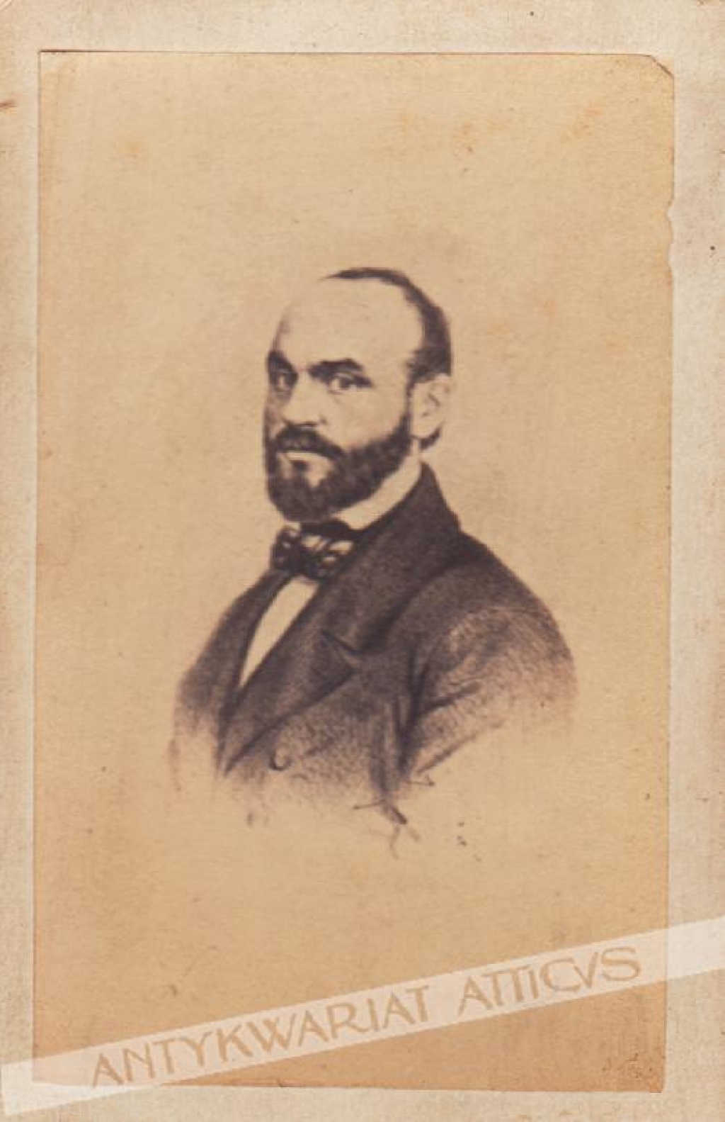 [fotografia ok. 1880] Portret Teofila Lenartowicza (1822 - 1893)