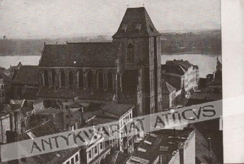 [pocztówka, 1933] Toruń. Kościół św. Jana
