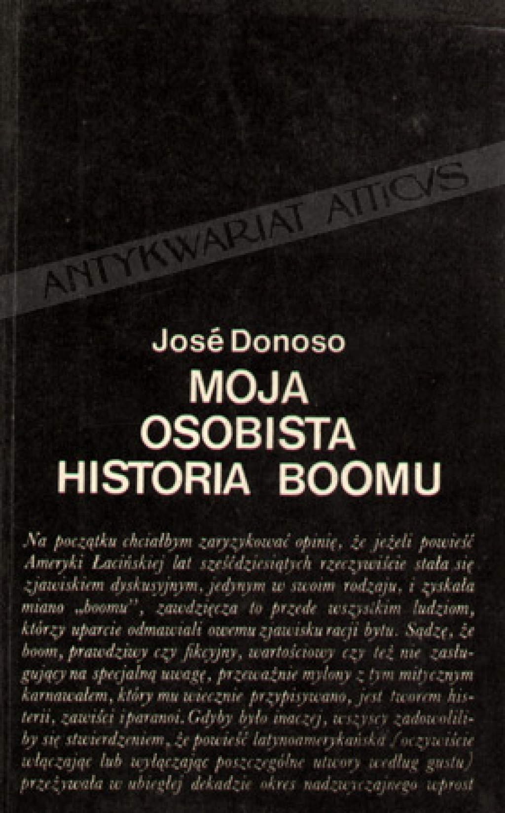 Moja osobista historia boomu [dedykacja]