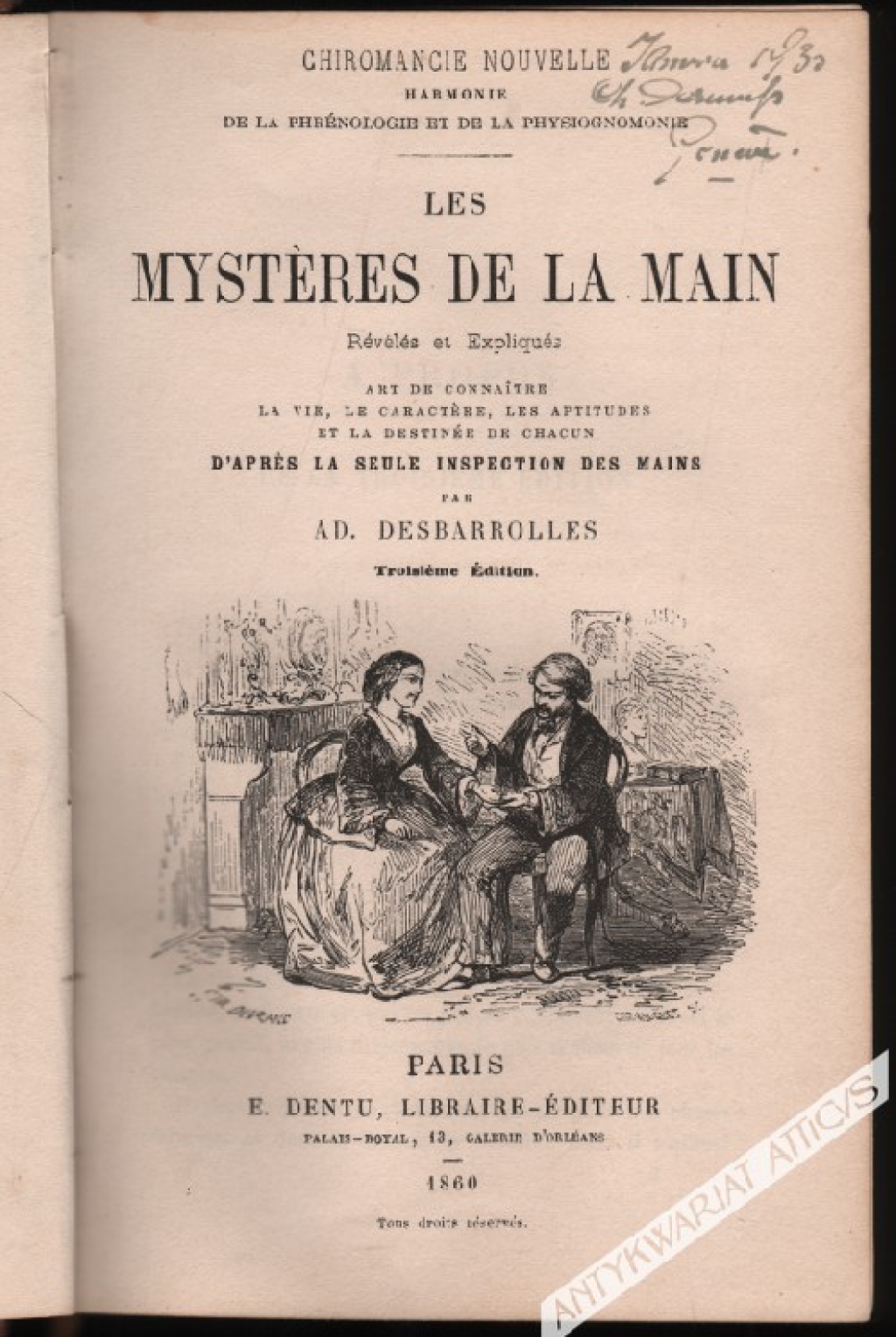Les Mystères de la Main Révélés Et Expliqués
