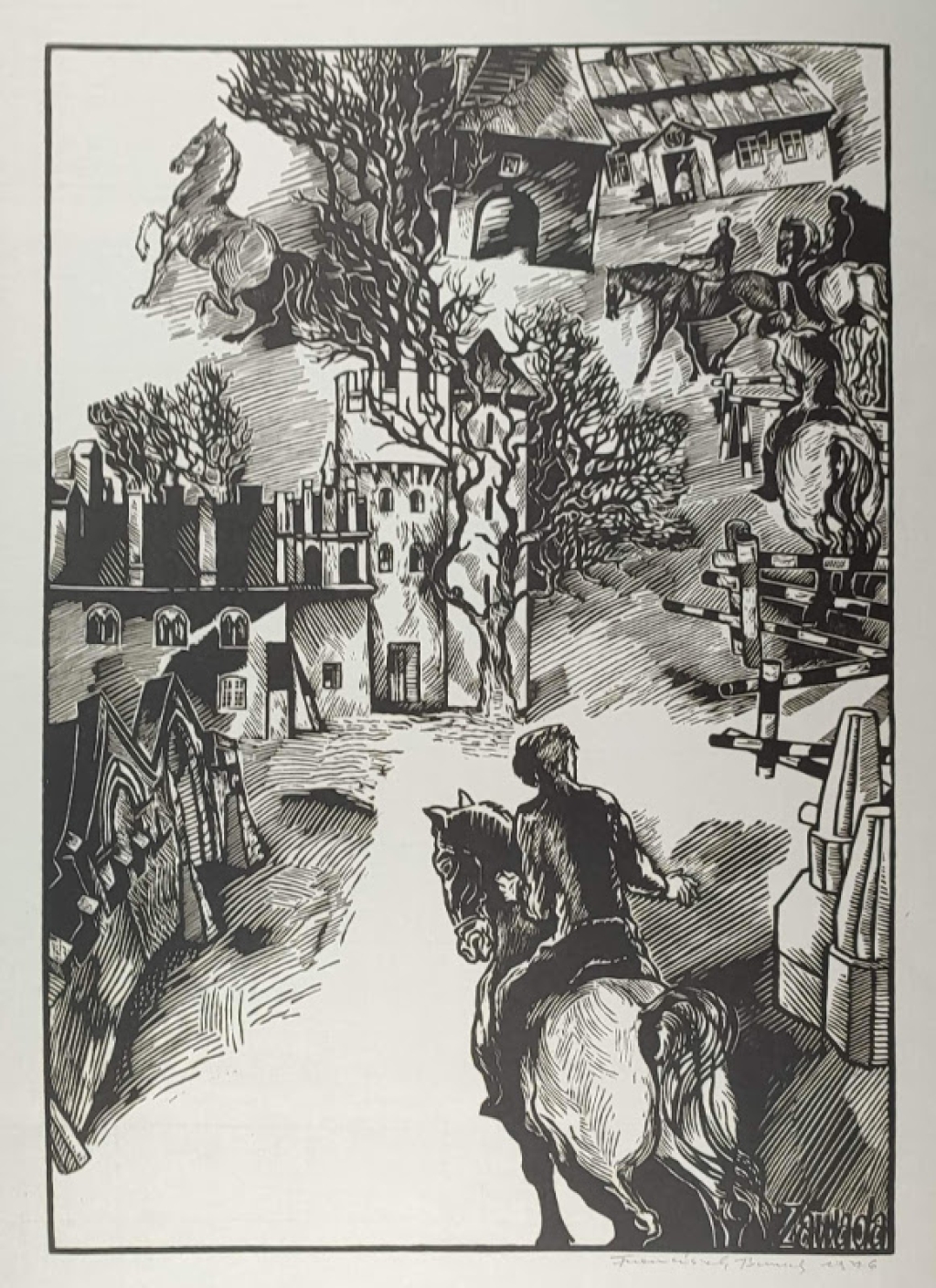 [grafika, 1976] "Zawada"