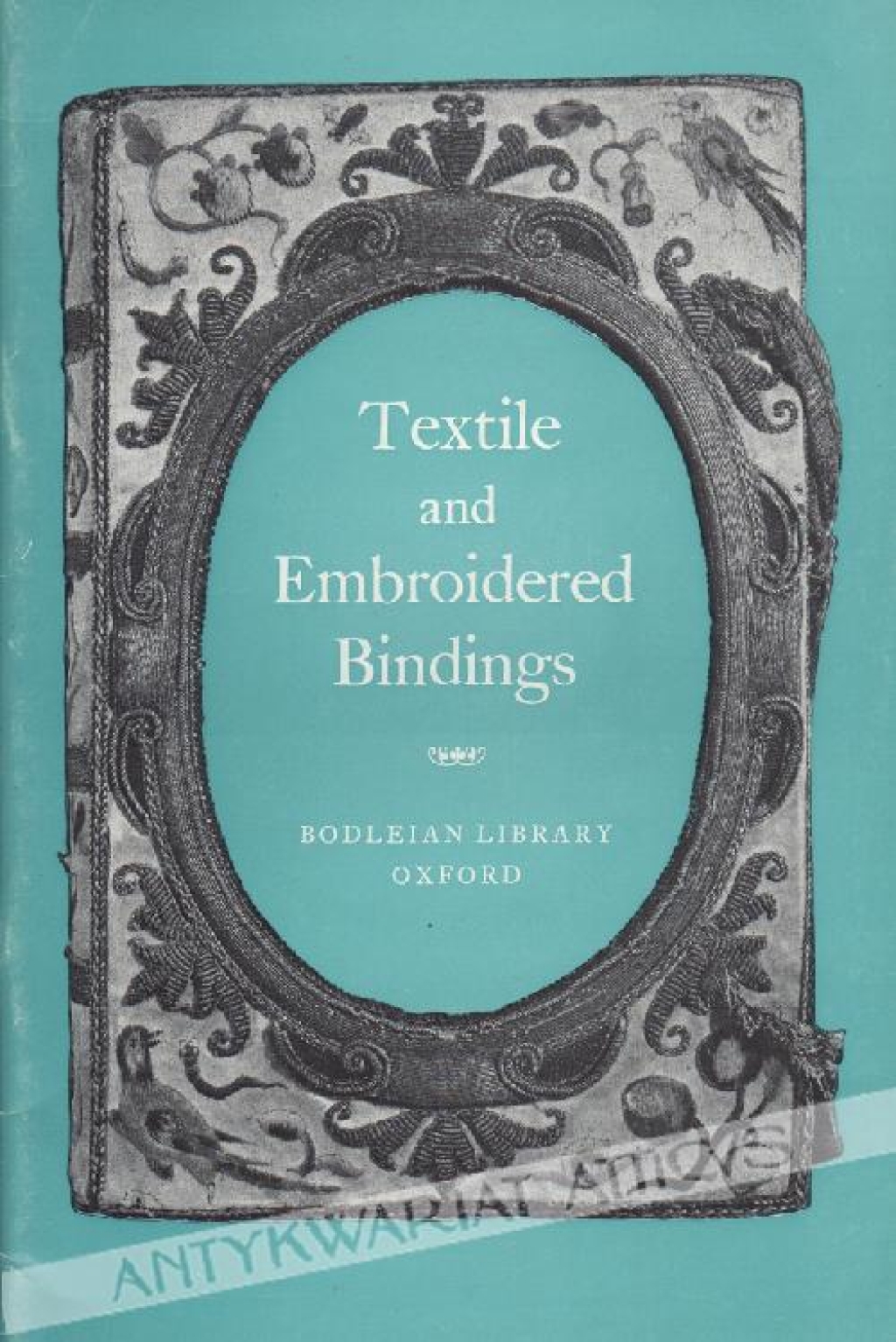 Textile and embroidered bindings