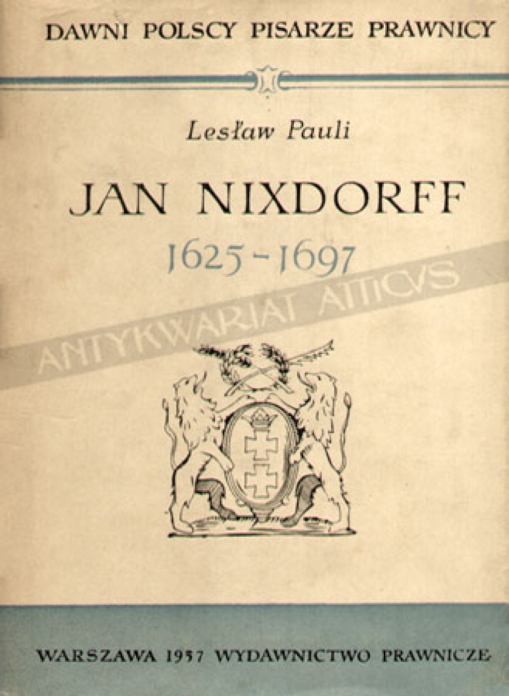 Jan Nixdorff (1625-1697), pisarz prawa procesowego