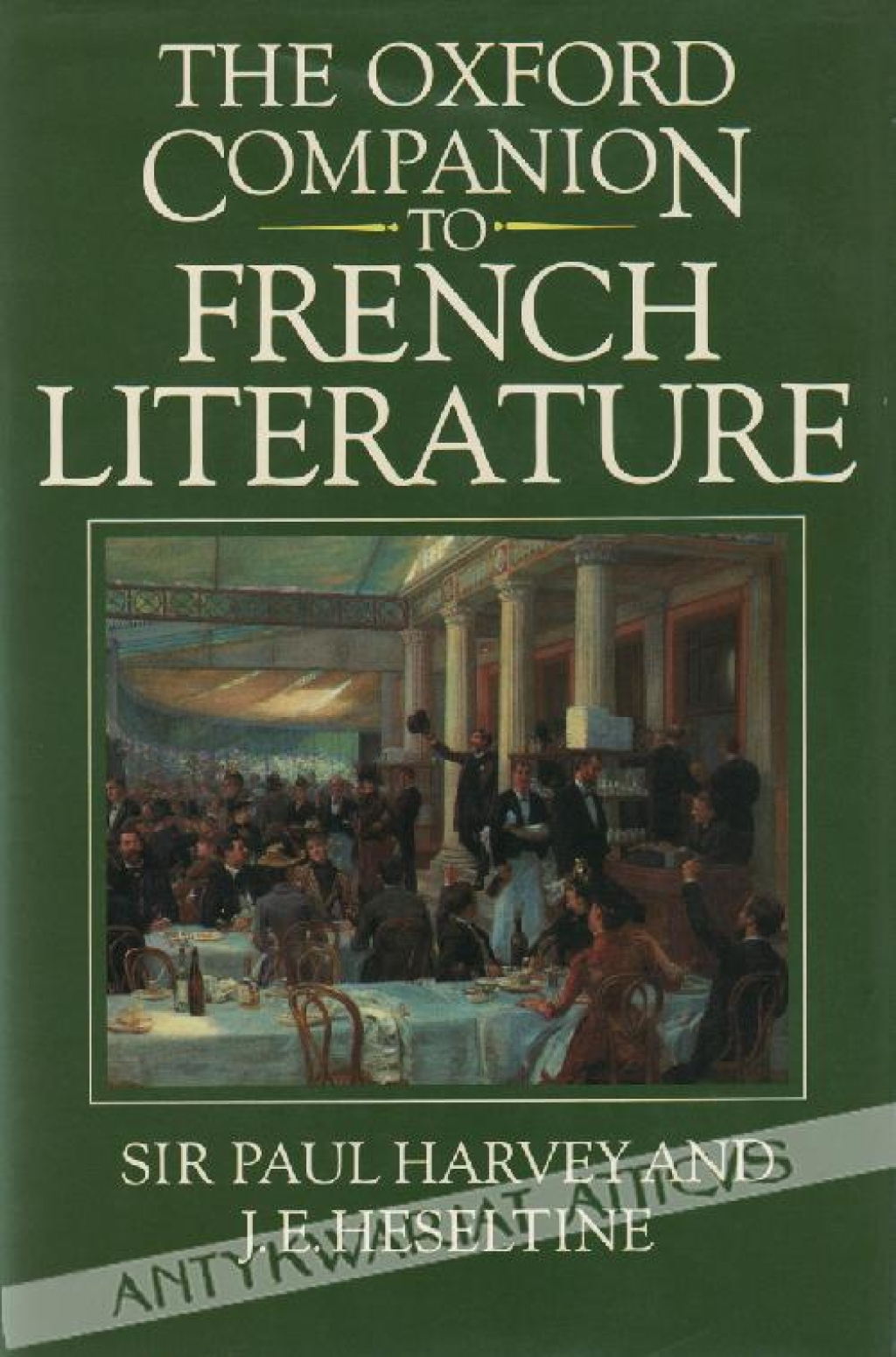 The Oxford Companion to Frech Literature