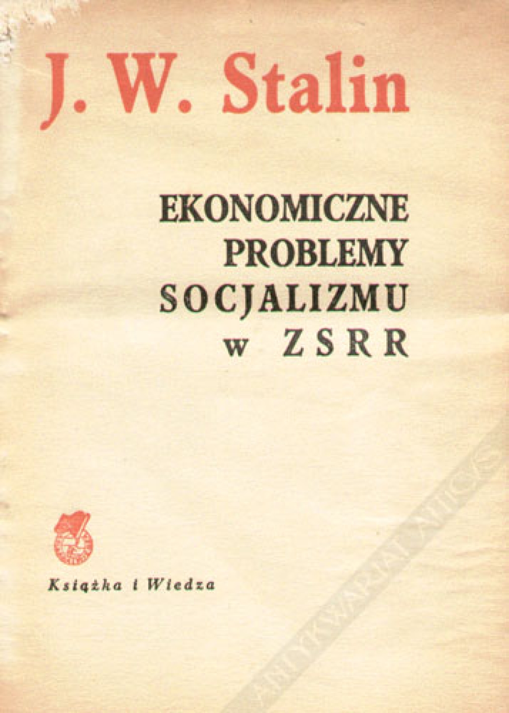 Ekonomiczne problemy socjalizmu w ZSRR