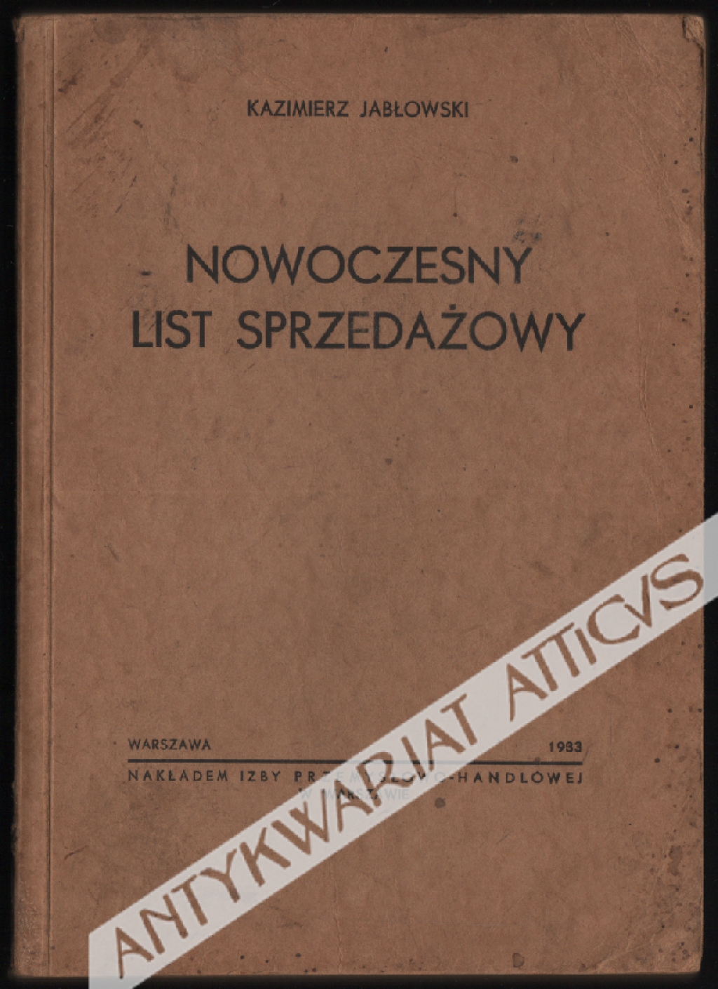 Nowoczesny list sprzedażowy