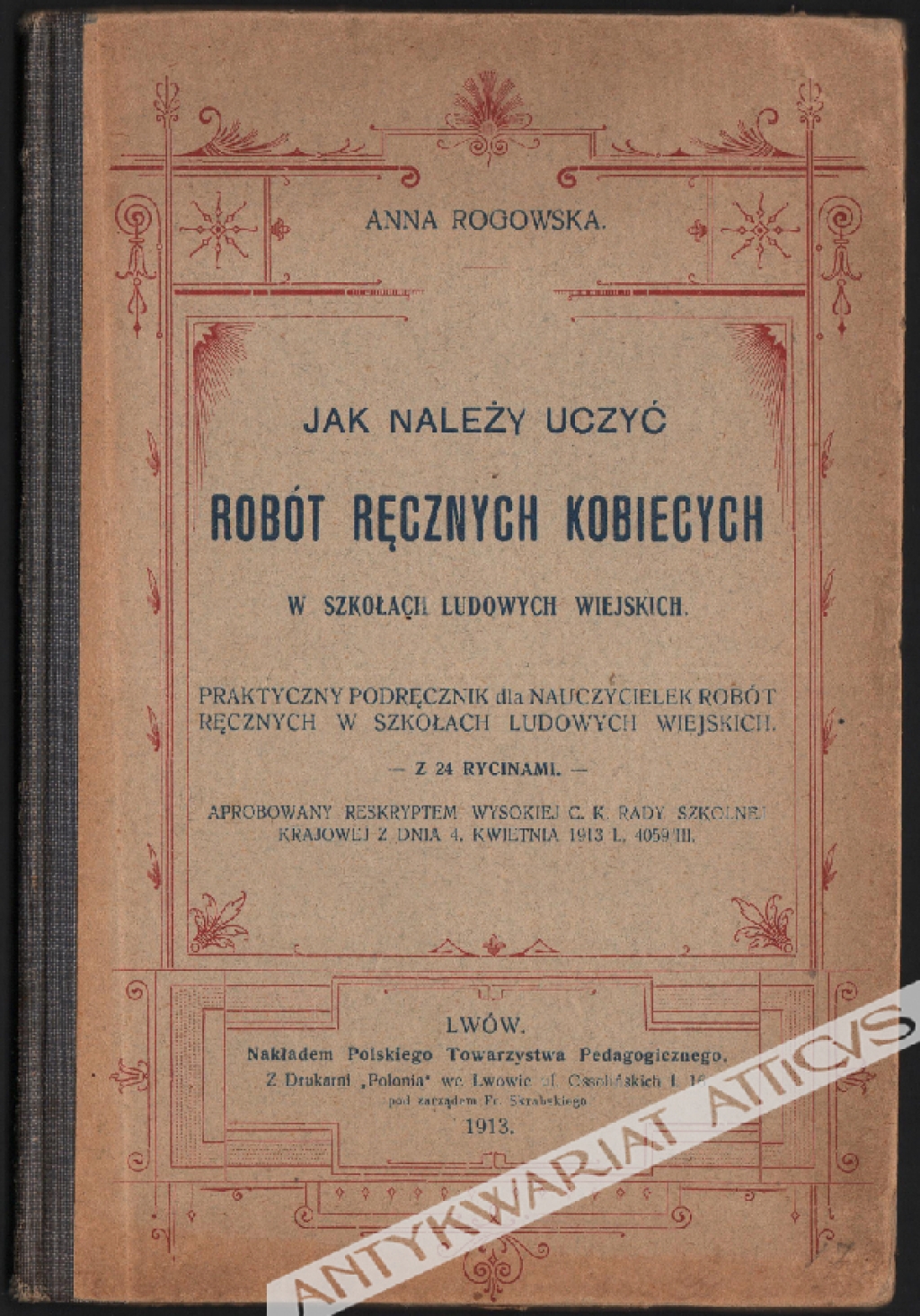 Jak należy uczyć robót ręcznych kobiecych w szkołach ludowych wiejskich