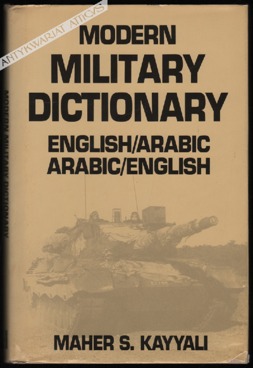 Modern Military Dictionary English-Arabic, Arabic-English