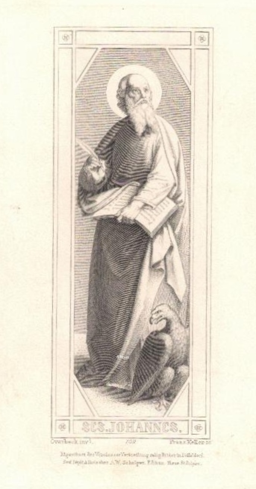 [rycina, ok. 1860] Ses.Johannes [Święty Jan]