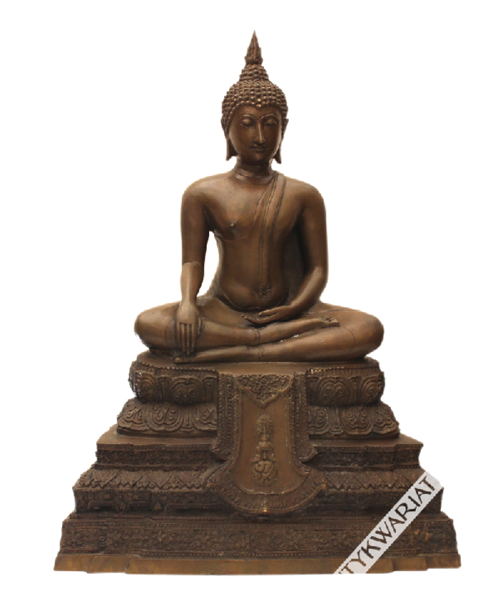 [Tajlandia, Indochiny, XIX-XX w.] Budda siedzący, tzw Rattanakosin