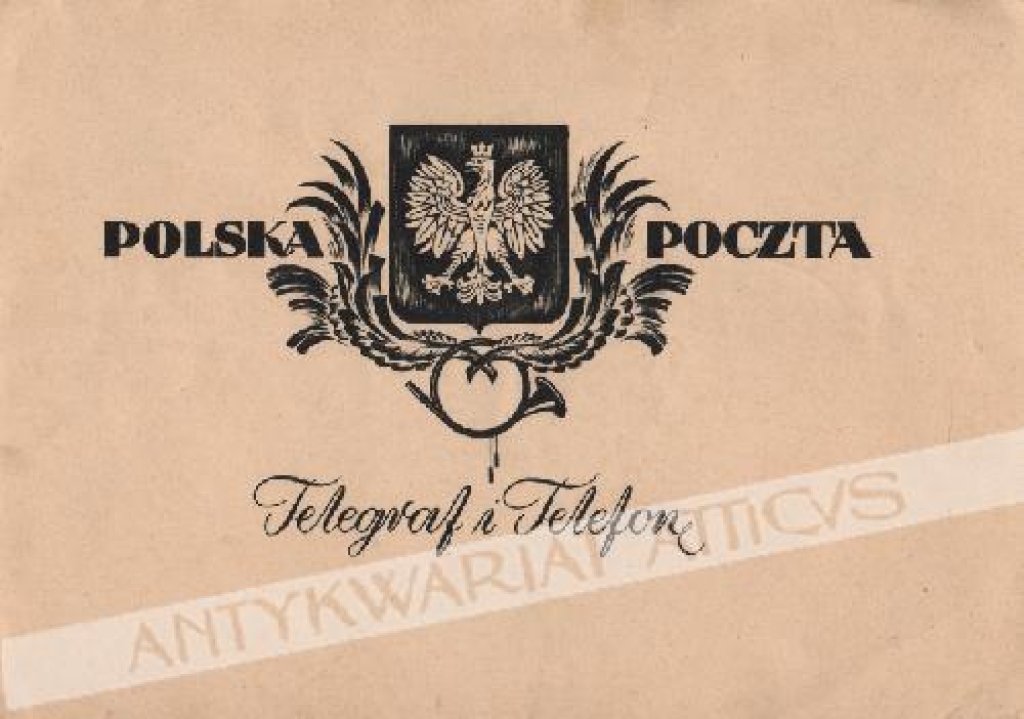 [blankiet telegraficzny, 1937] Poczta Polska Telegraf i Telefon