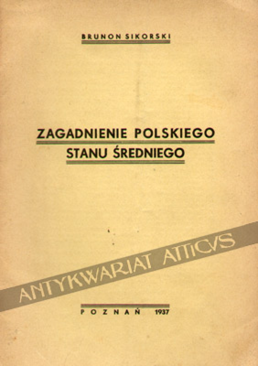 Zagadnienie polskiego stanu średniego