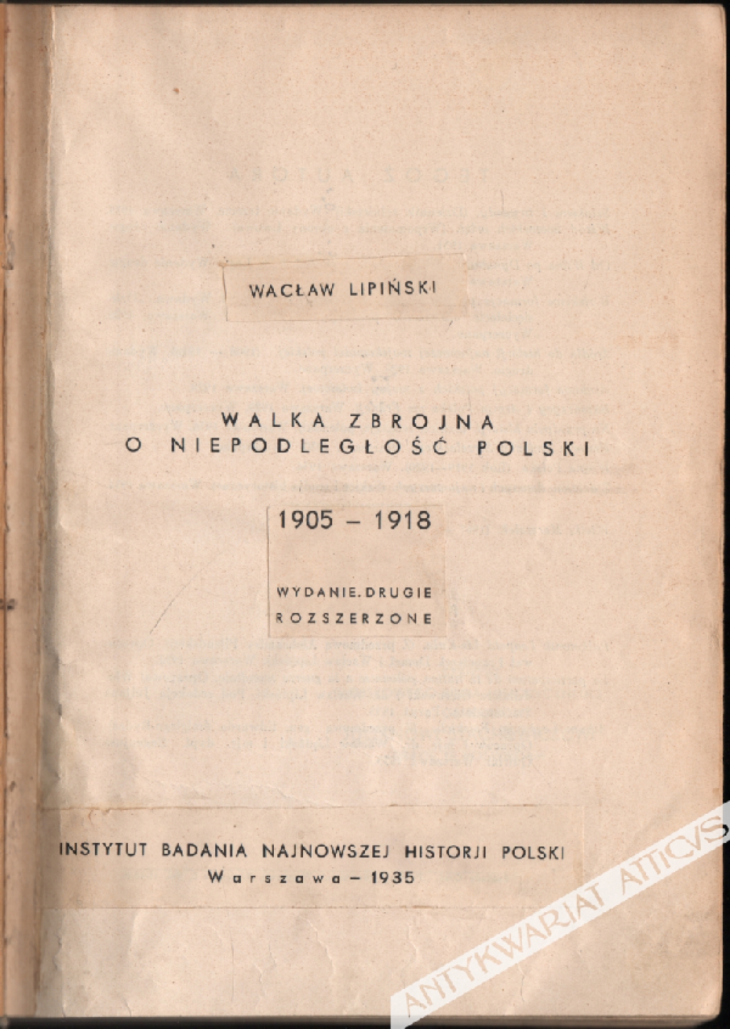 Walka zbrojna o niepodległość Polski 1905-1918