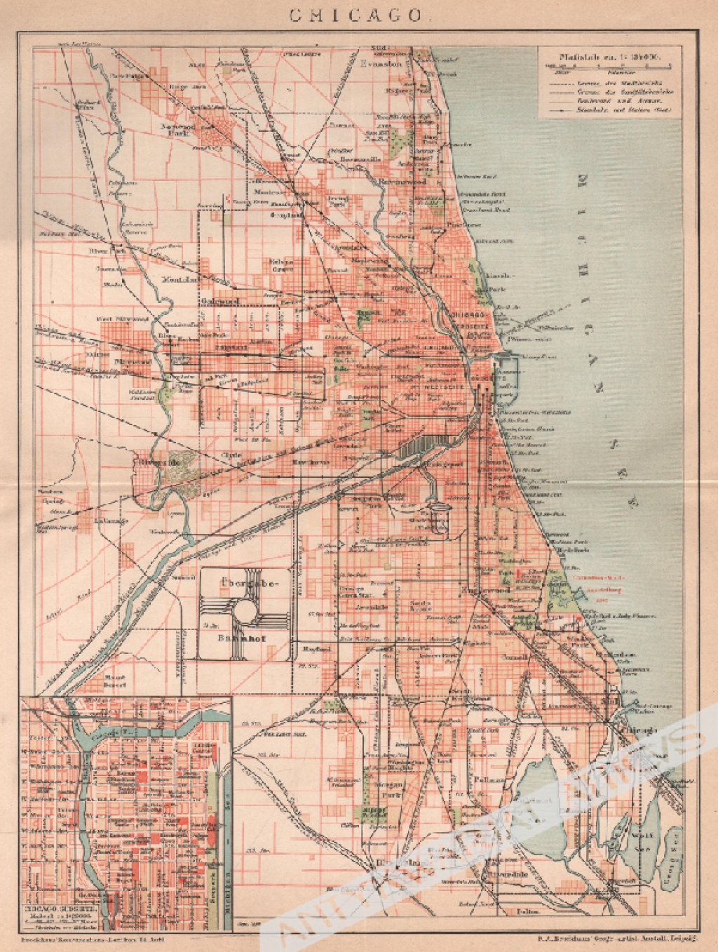 [plan, 1898] Chicago