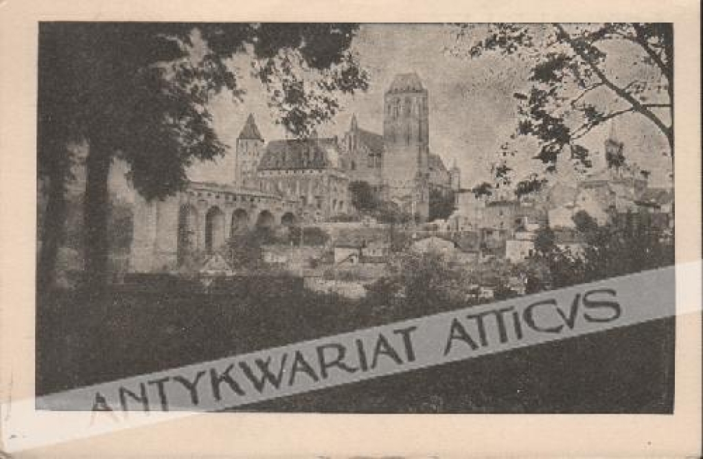 [pocztówka, 1933] Zamek Krzyżacki w Kwidzyniu