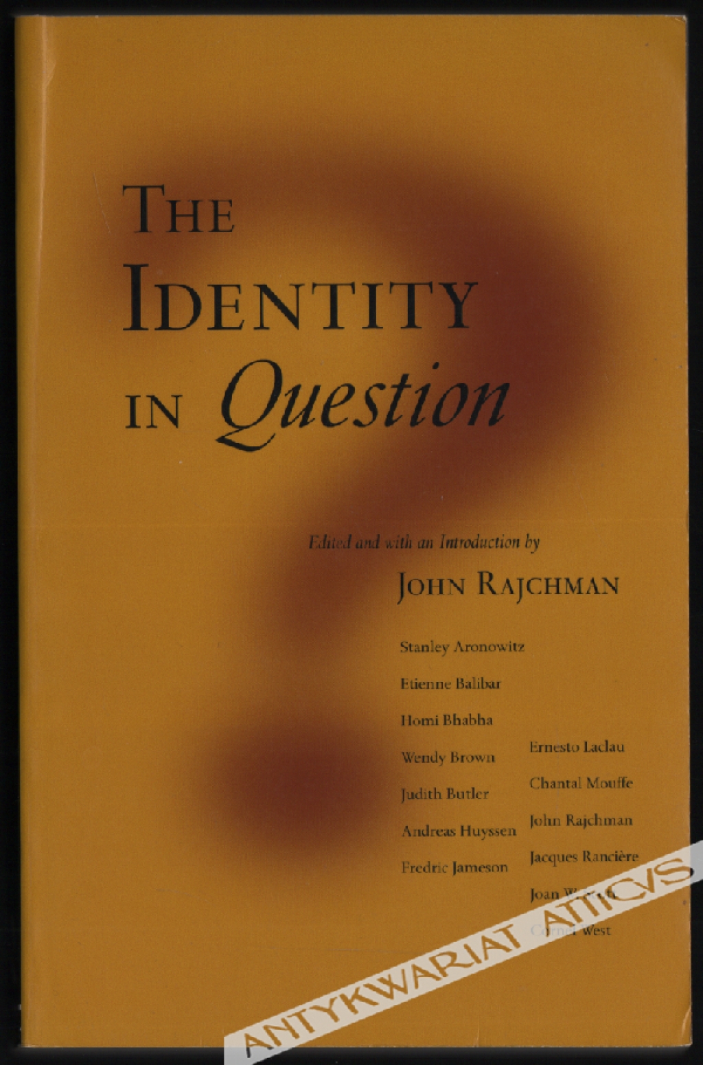 Identity in Question  [egz. z księgozbioru prof. J. Szackiego.]