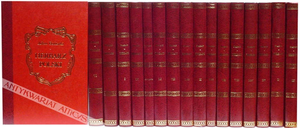 Herbarz Polski. Część I: Wiadomości historyczno-genealogiczne o rodach szlacheckich, t. I-XVII [reprint]