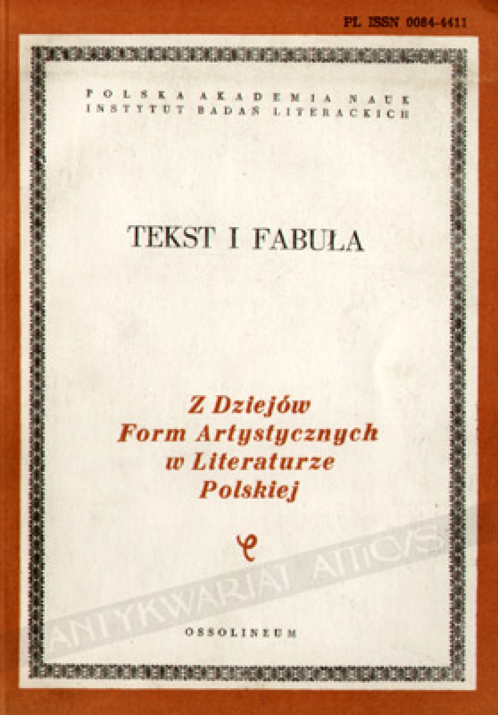 Tekst i fabuła