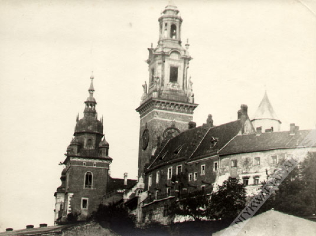 [fotografia, ok. 1930] [Kraków. Wawel]