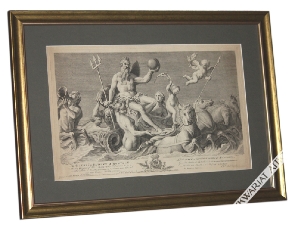 [miedzioryt, 1751] The Return of Neptune [Powrót Neptuna]
