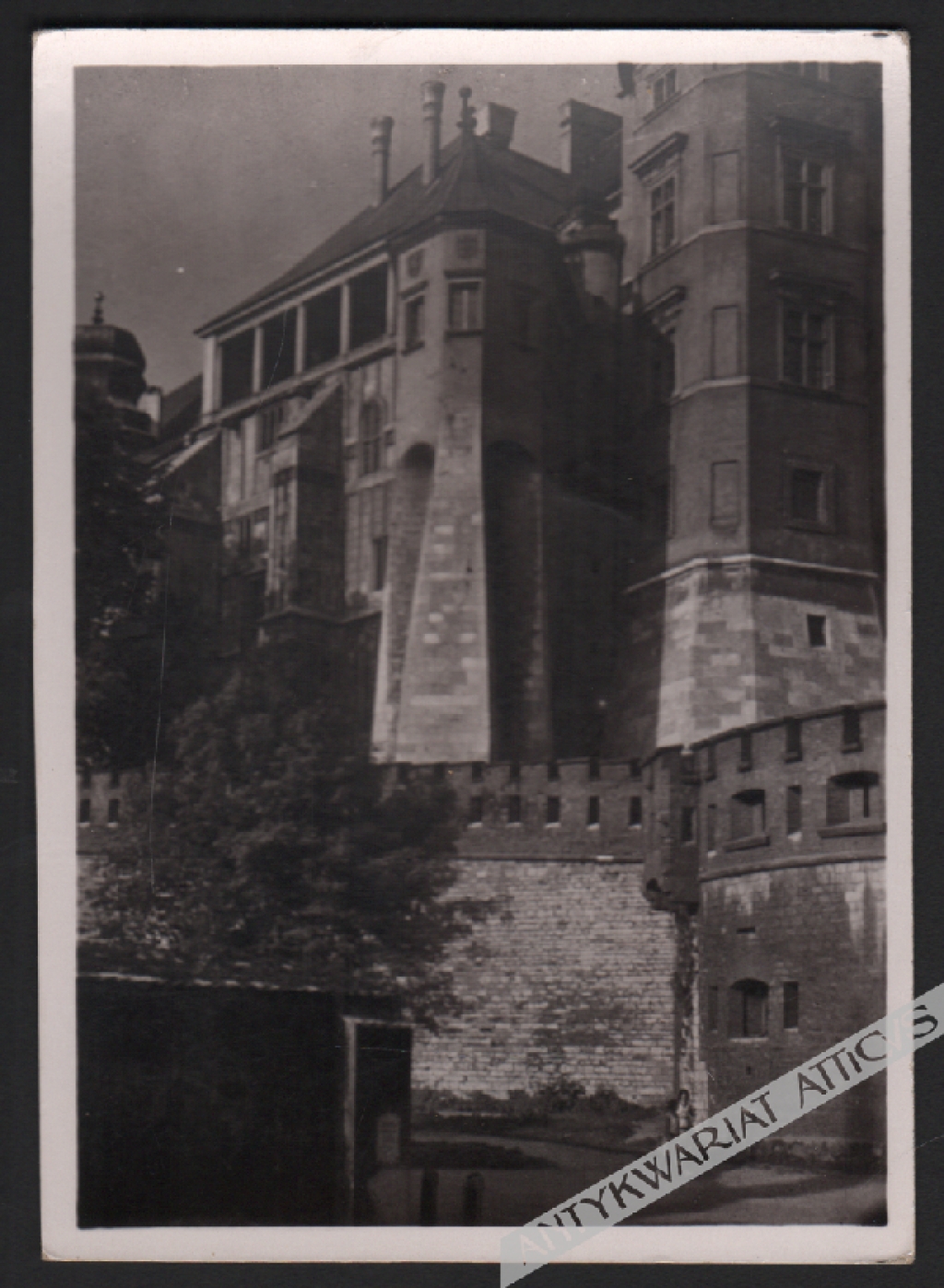 [pocztówka, 1939] Kraków. Wawel, "Kurza Stopka"