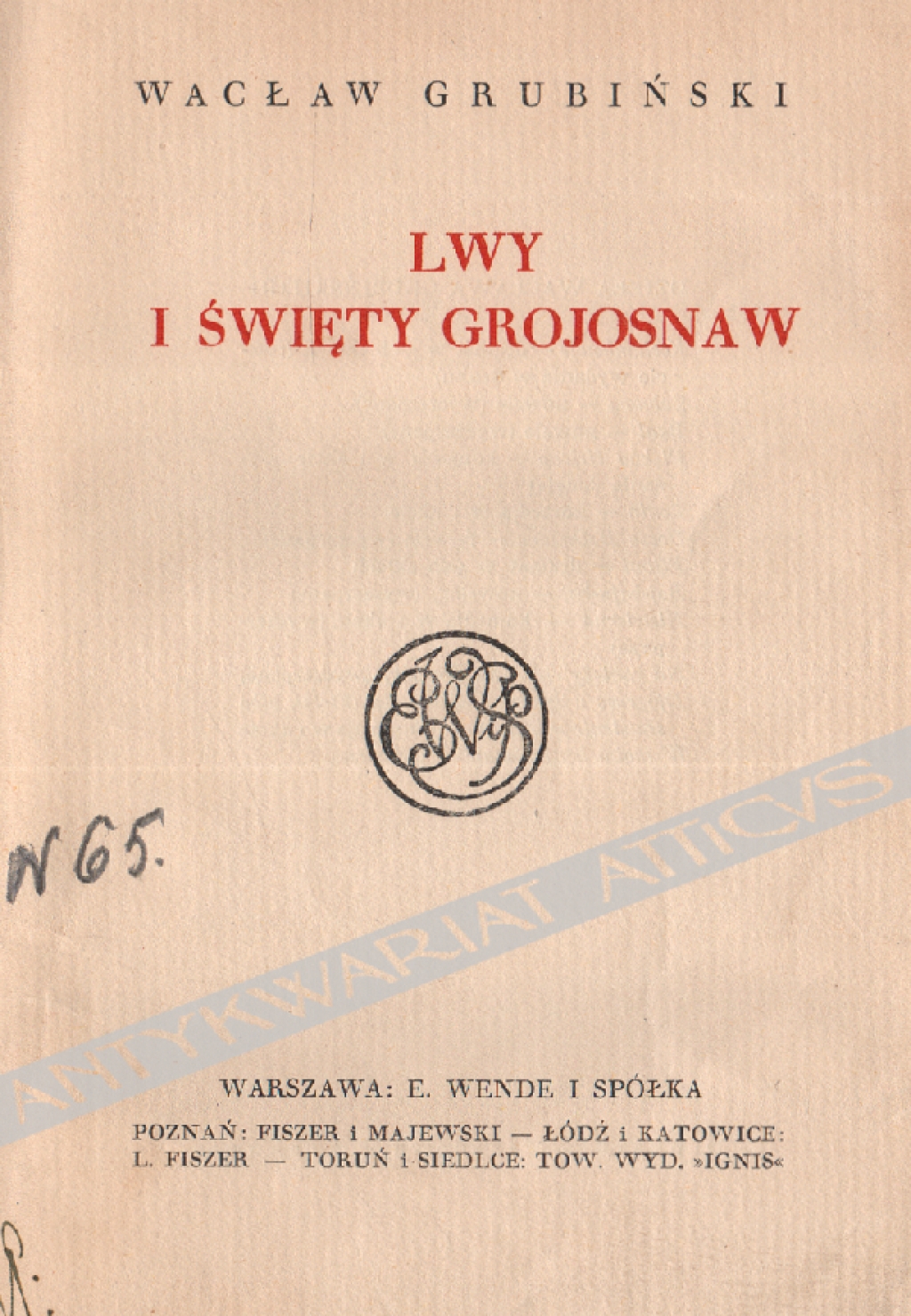 Lwy i święty Grojosnaw