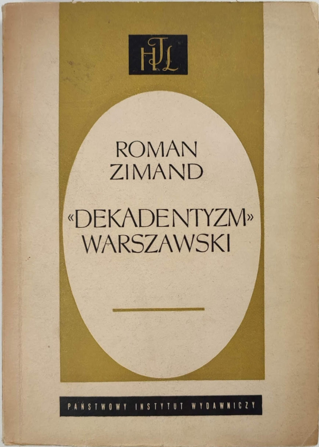 Dekadentyzm warszawski [autograf]