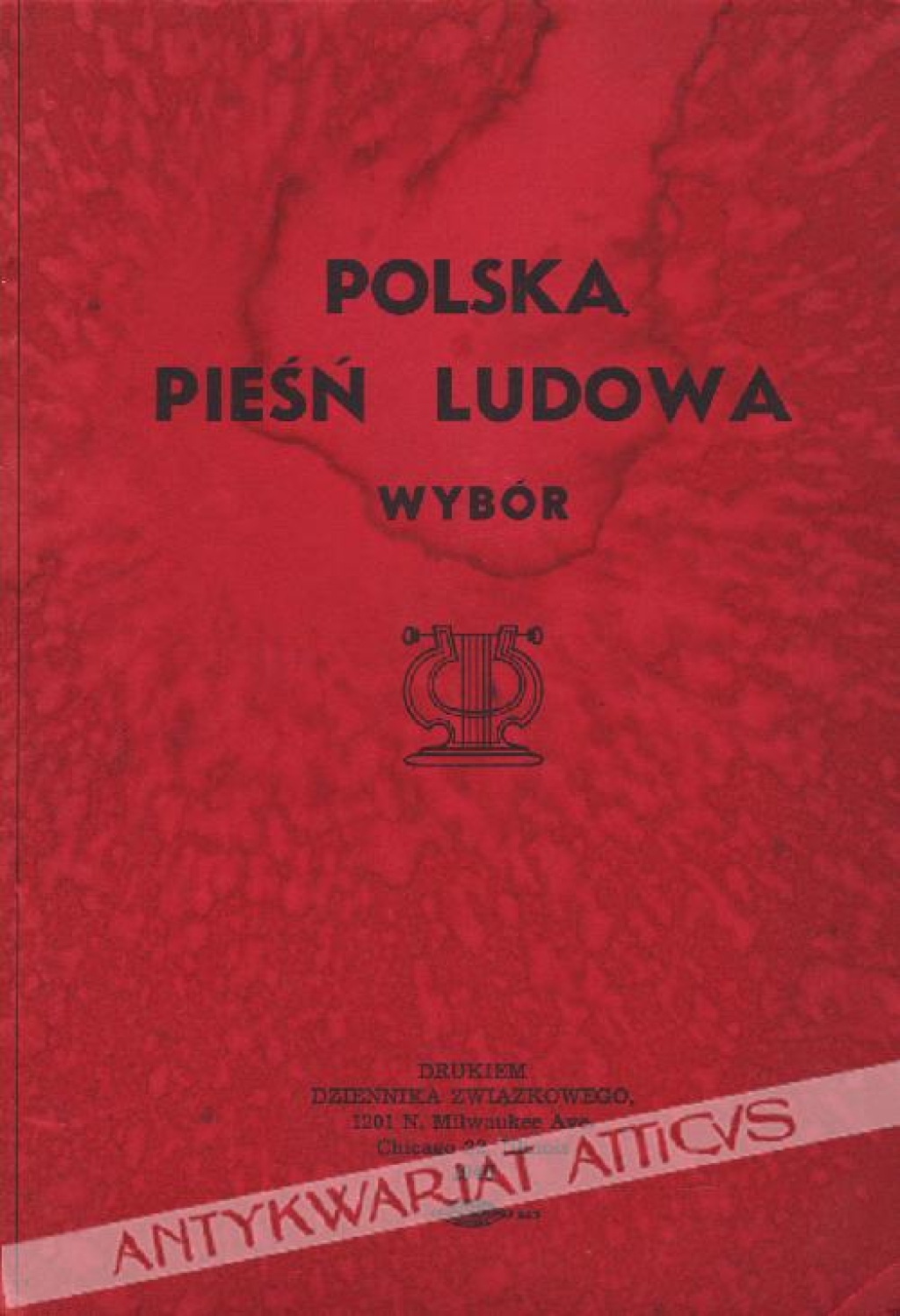 Polska pieśń ludowa. Wybór