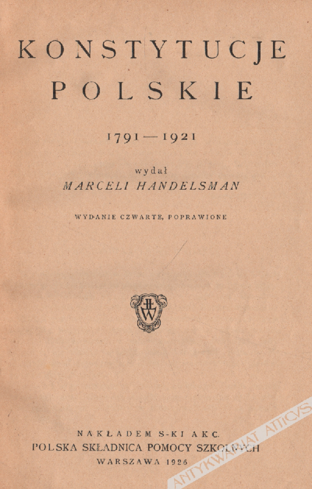 Konstytucje polskie 1791-1921