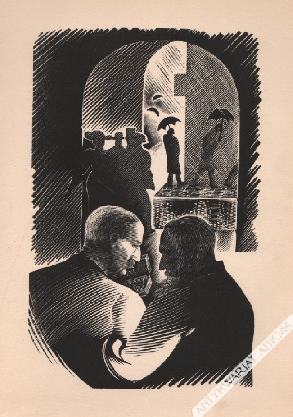 [rycina, 1938] Historia o dwóch Józefach i o czekoladzie