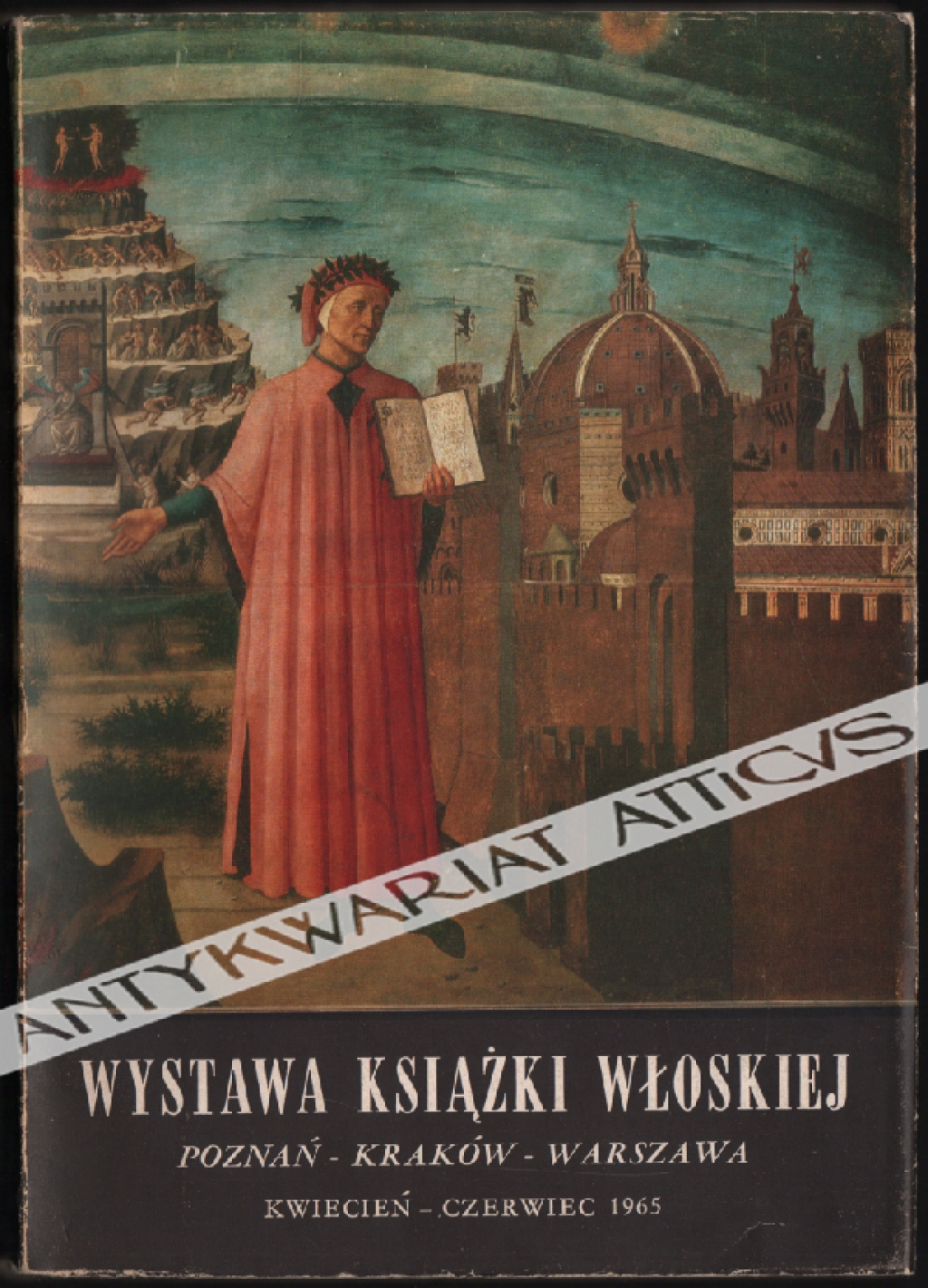 Mostra der libro Italiano. Poznan - Cracovia - Varsavia aprile-giugno 1965 [Wystawa książki włoskiej. Poznań - Kraków - Warszawa kwiecień-czerwiec 1965]