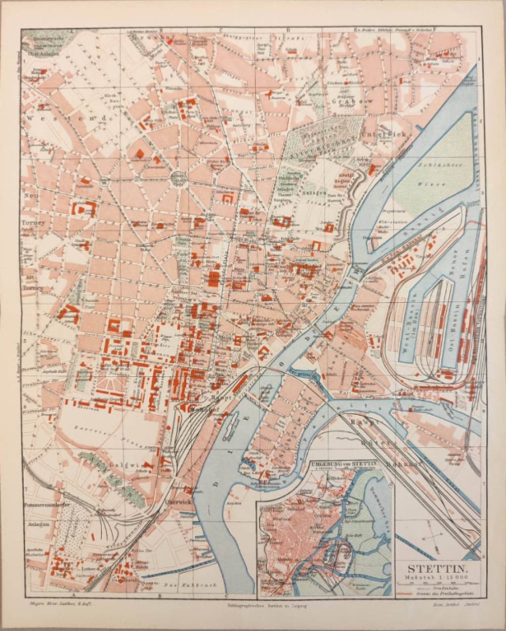 [plan, 1907] Stettin [Szczecin]