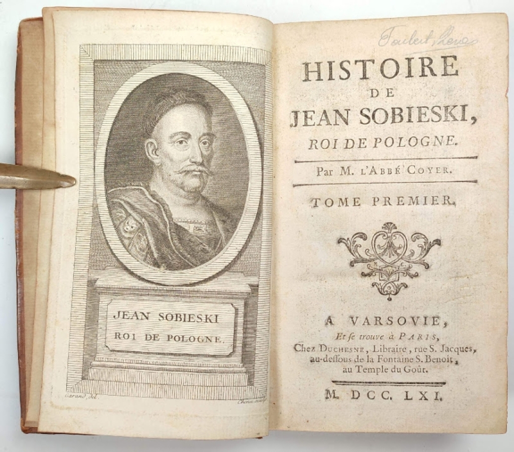 Histoire de Jean Sobieski roi de Pologne, t. I-III