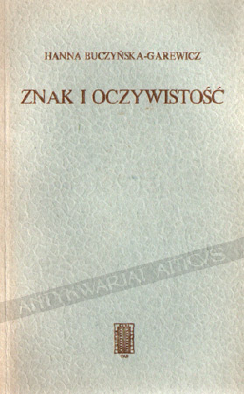 Znak i oczywistość